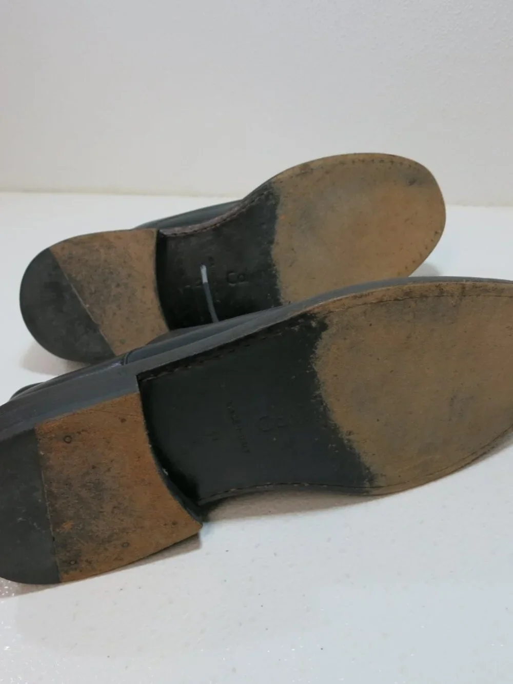 Calvin Klein Leather Dress Shoes Estate Footwear Shoe Zapatos Kutsu Oxfords 8 41